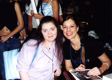 Jen and Pollyanna on the Lupus Cruise 2001